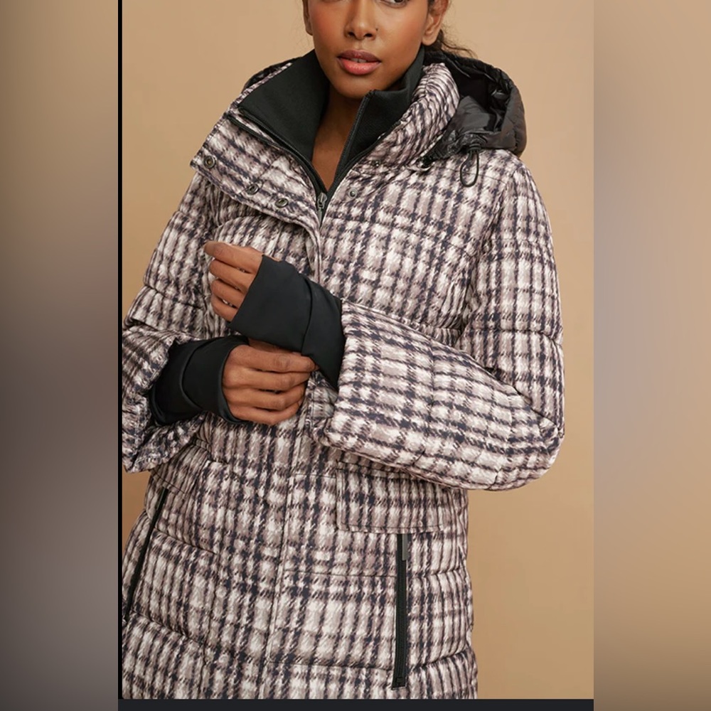 Down jacket Patrizia Pepe, size Small, fitted